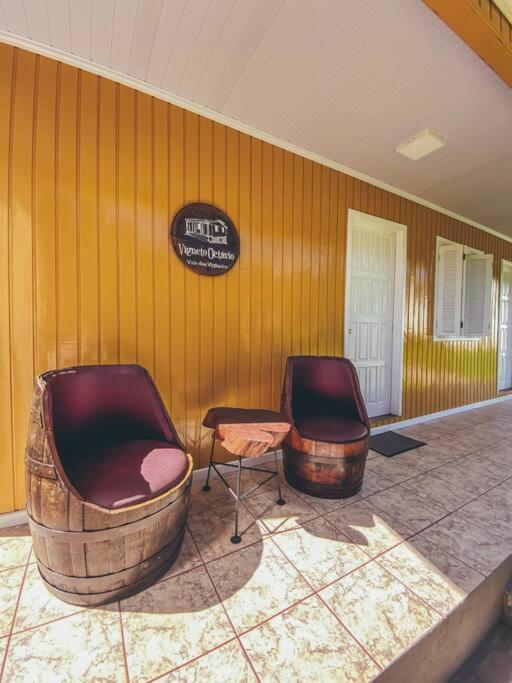 Casa Vigneto Octavio No Vale Dos Vinhedos Villa Bento Gonçalves Dış mekan fotoğraf